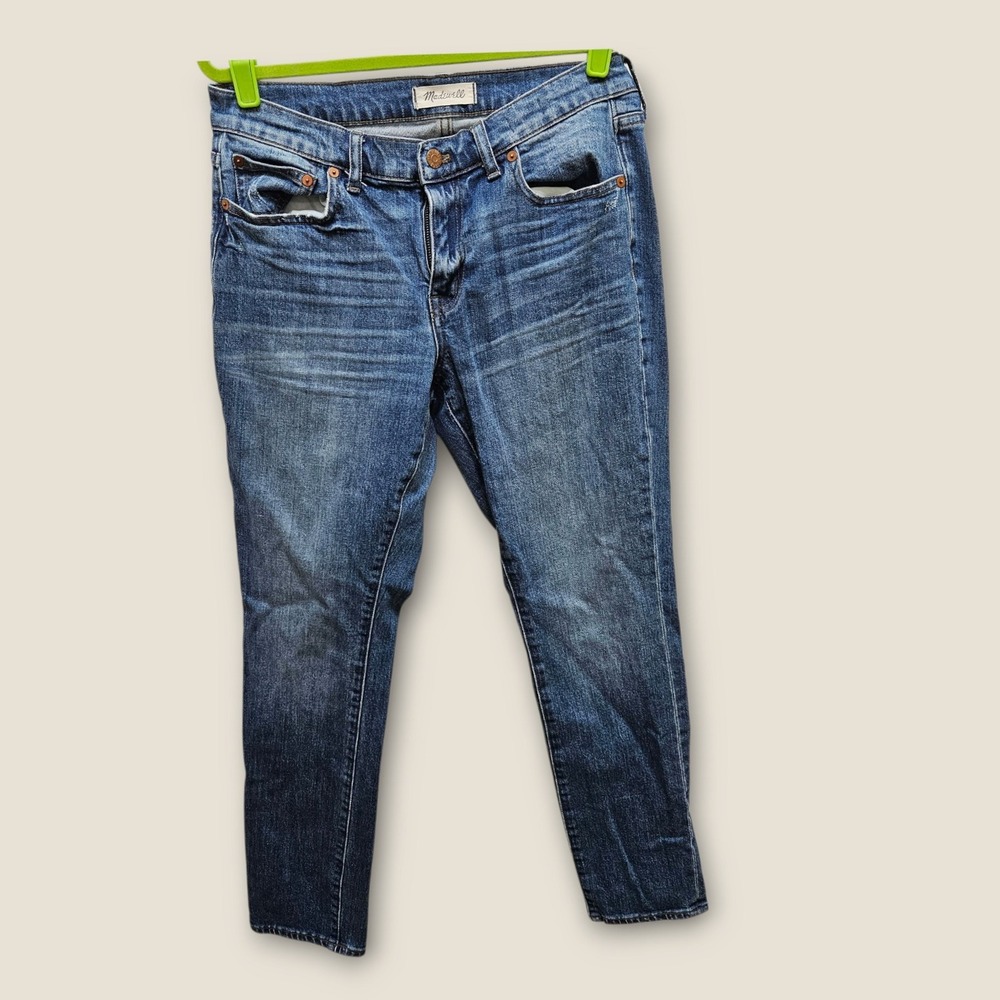 Madewell The Slim Boyjean Jeans Women's‎ Size 28 Blue Denim Casual Everyday